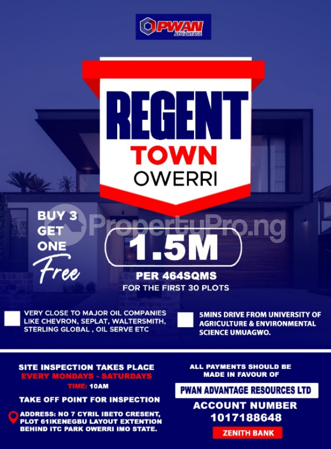 Land for sale Umuagwo Owerri Owerri Imo