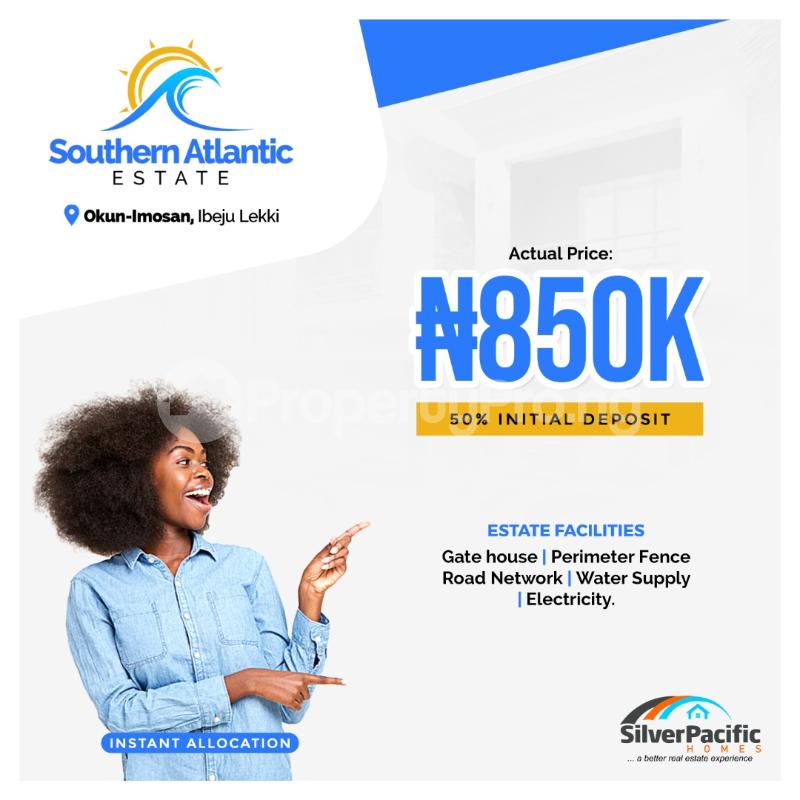 Land for sale Okun Mosan, Ibeju Lekki LaCampaigne Tropicana Ibeju-Lekki Lagos - 0