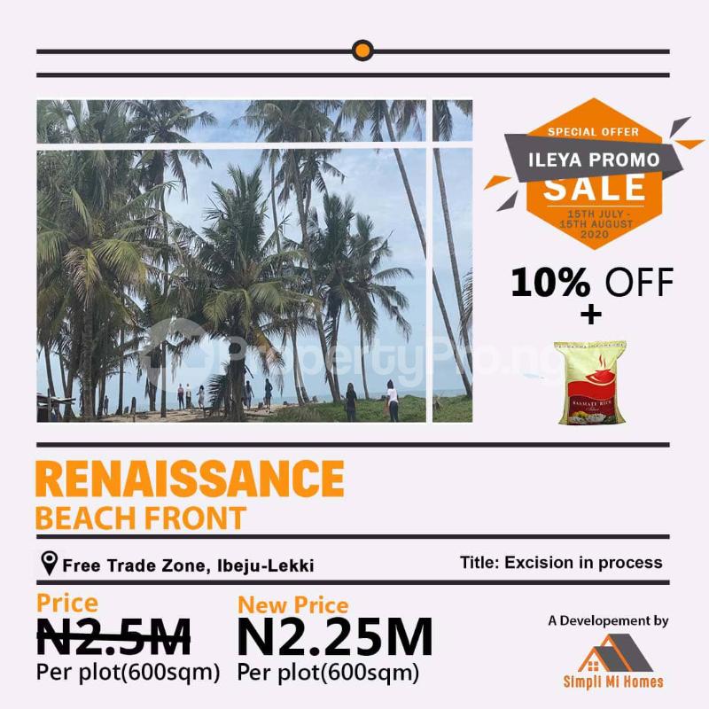 Land for sale LaCampaigne Tropicana Ibeju-Lekki Lagos