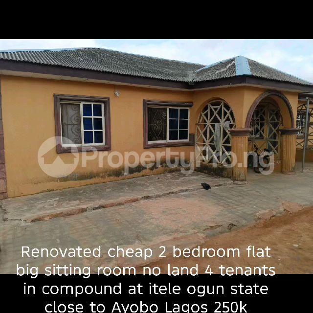 2 bedroom Flat / Apartment for rent Sawmill Itele Close To Ayobo Lagos Obasanjo Farm Ado Odo/Ota Ogun - 0