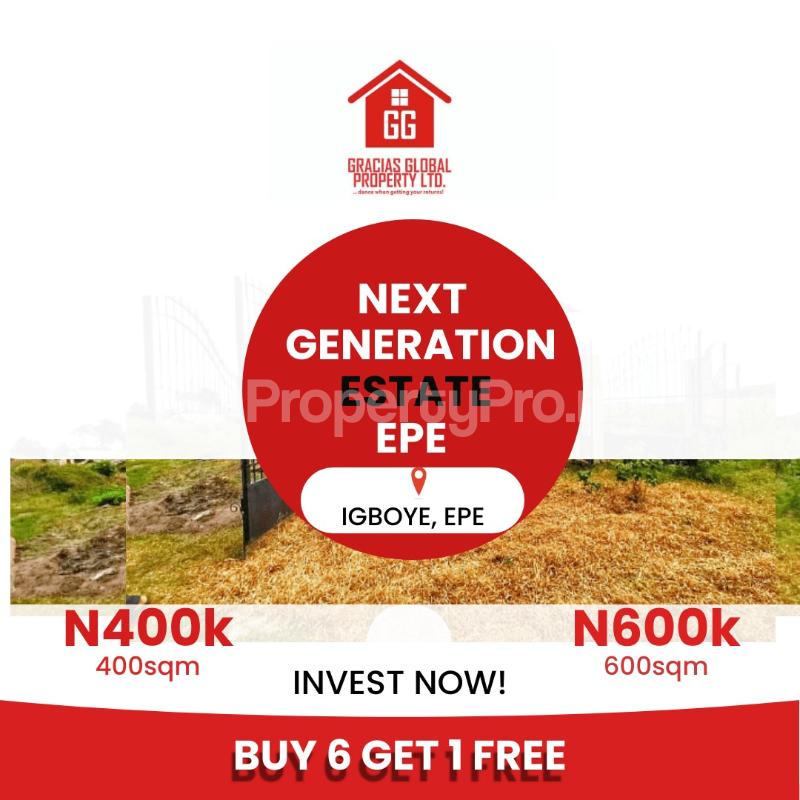 Land for sale Igboye Epe Road Epe Lagos - 1