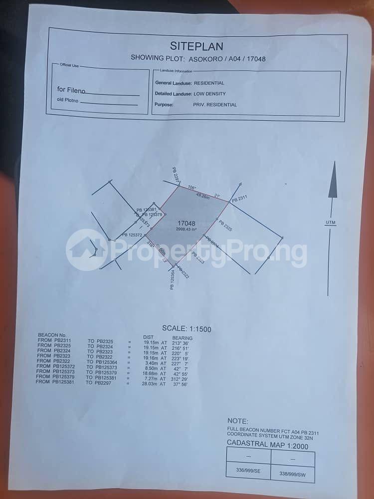 Land for sale Asokoro Abuja