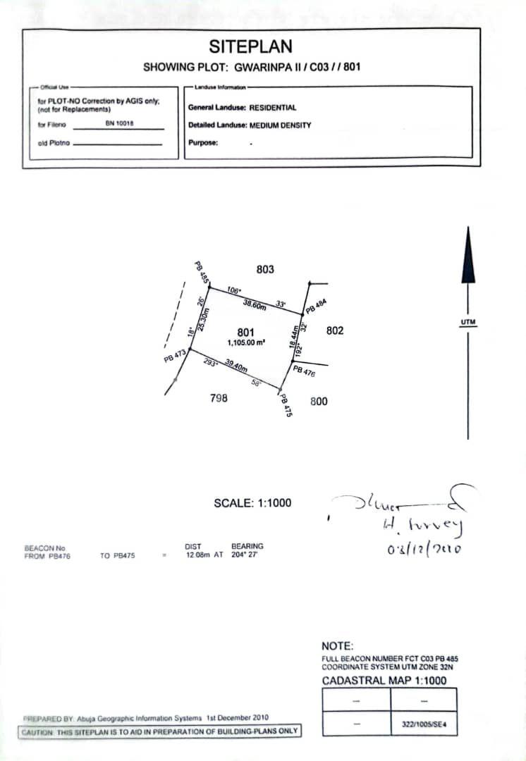 Land for sale Gwarimpa 2 Life Camp Abuja Life Camp Abuja - 0