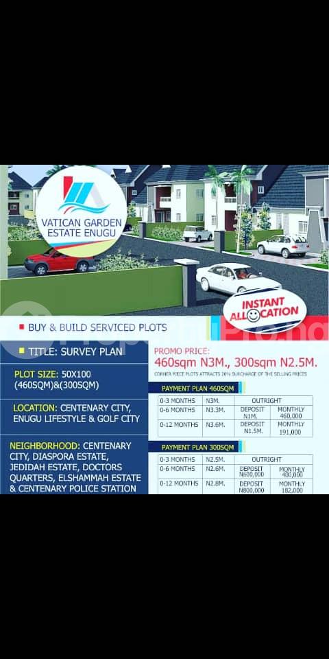 Land for sale Centenary City , Enugu Lifestyle Golf City Enugu Enugu