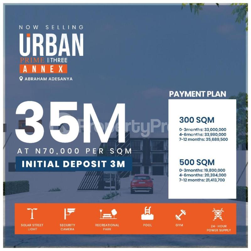 Land for sale Ogombo Road Abraham adesanya estate Ajah Lagos