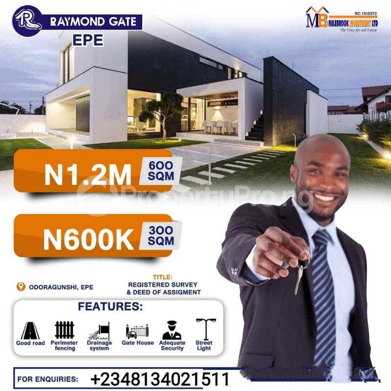 Land for sale Raymond Gate Epe Still On Promo For The Tagged Price Epe Road Epe Lagos - 0