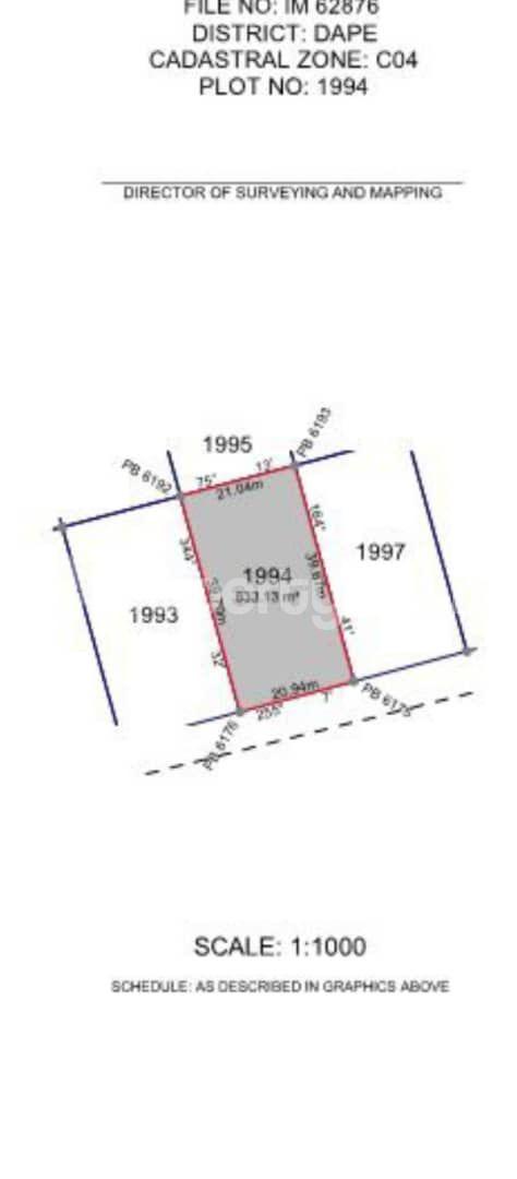 Land for sale Dape Abuja