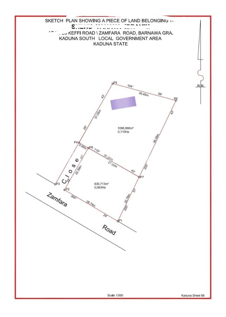 Land for sale Chalawa Barnawa Gra, Kaduna South Kaduna