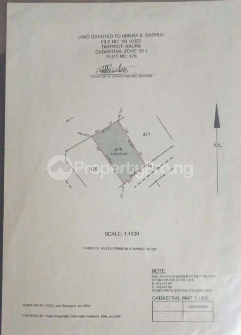 Land for sale Kaura (Games Village) Abuja