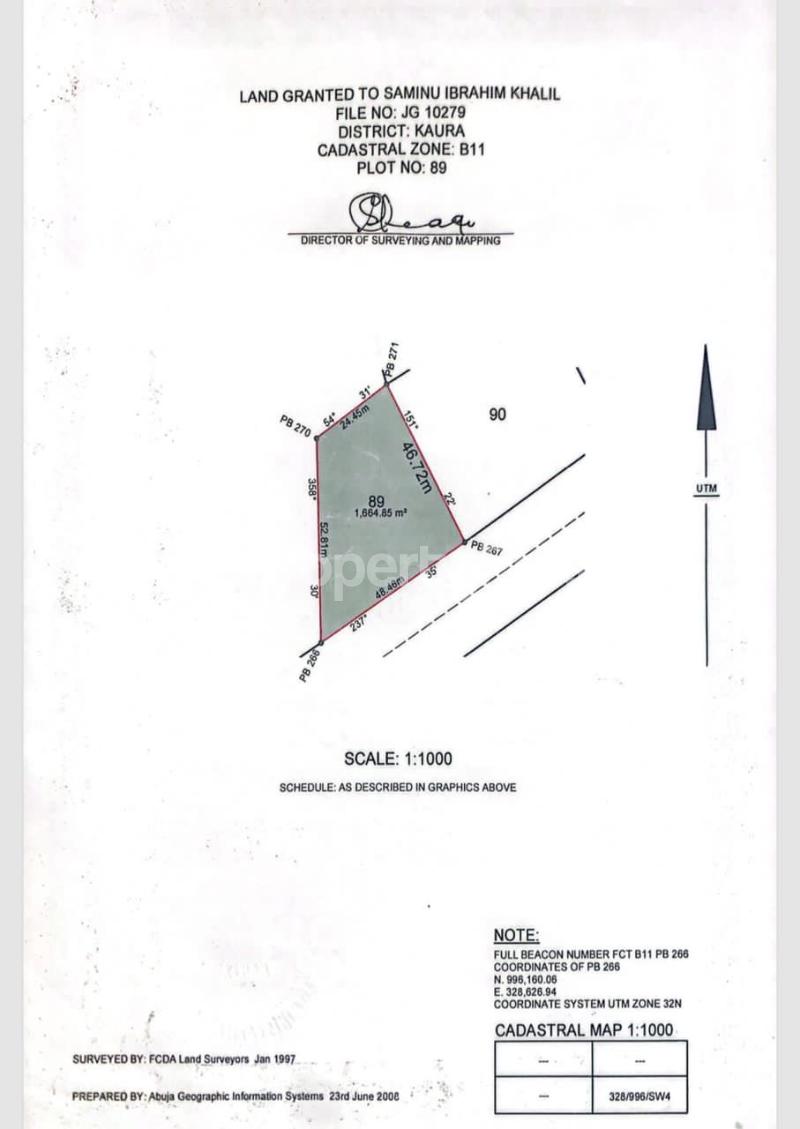 Land for sale Kaura (Games Village) Abuja