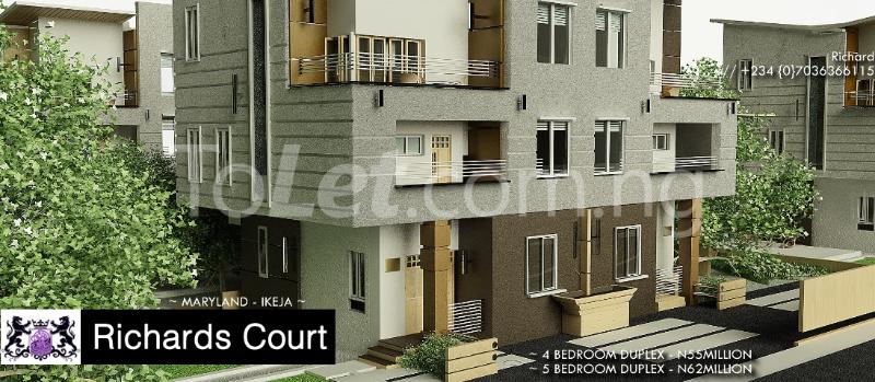 4 bedroom House for sale Off Sunmola / Akinwunmi Street Mende Maryland Lagos