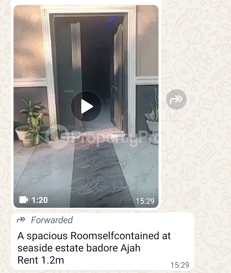 1 bedroom Flat / Apartment for rent Seaside Estate Badore Ajah Lagos