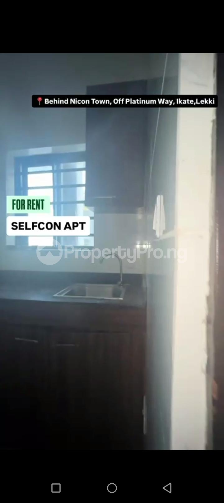 1 bedroom Flat / Apartment for rent Off Platinium Way Beside Nicon Town Estate Lekki Ikate Lekki Lagos