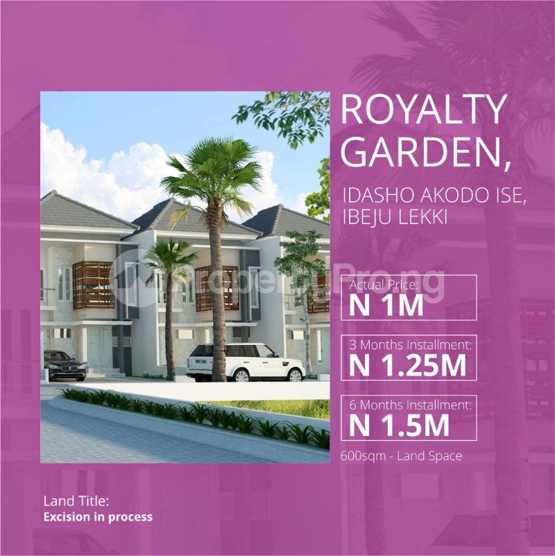 Land for sale Akodo Ise Ibeju-Lekki Lagos