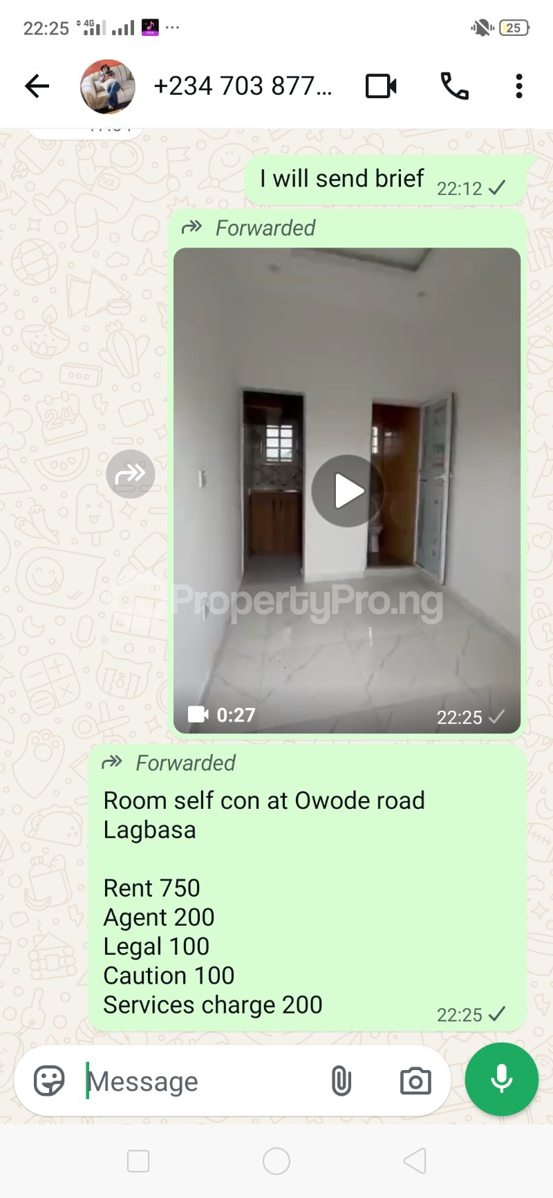 1 bedroom Flat / Apartment for rent Langbasa Ado Ajah Lagos