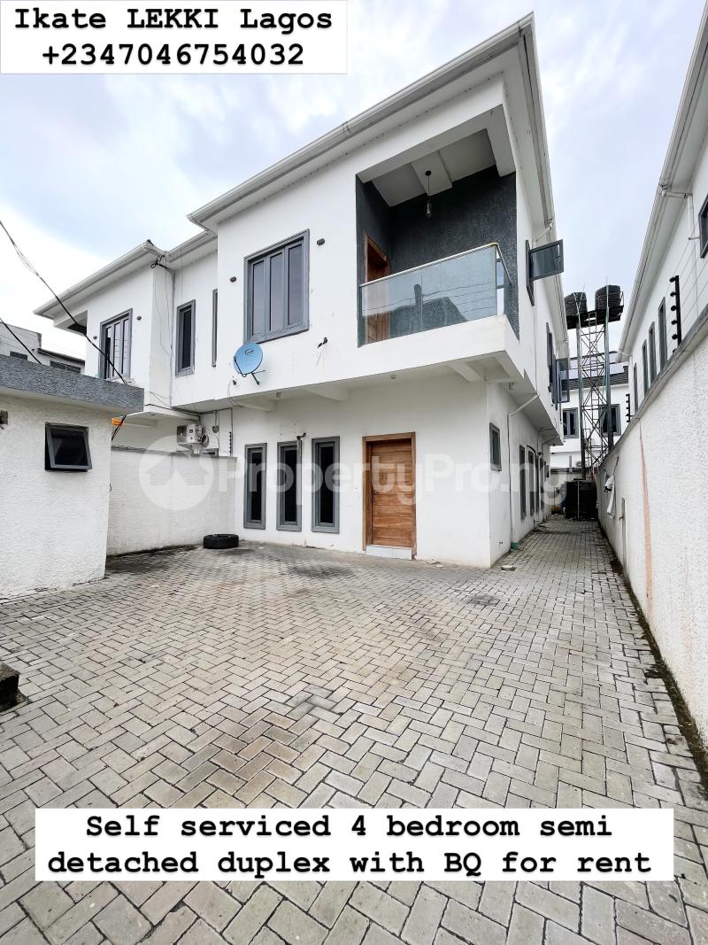 4 bedroom House for rent Ikate Lekki Lagos