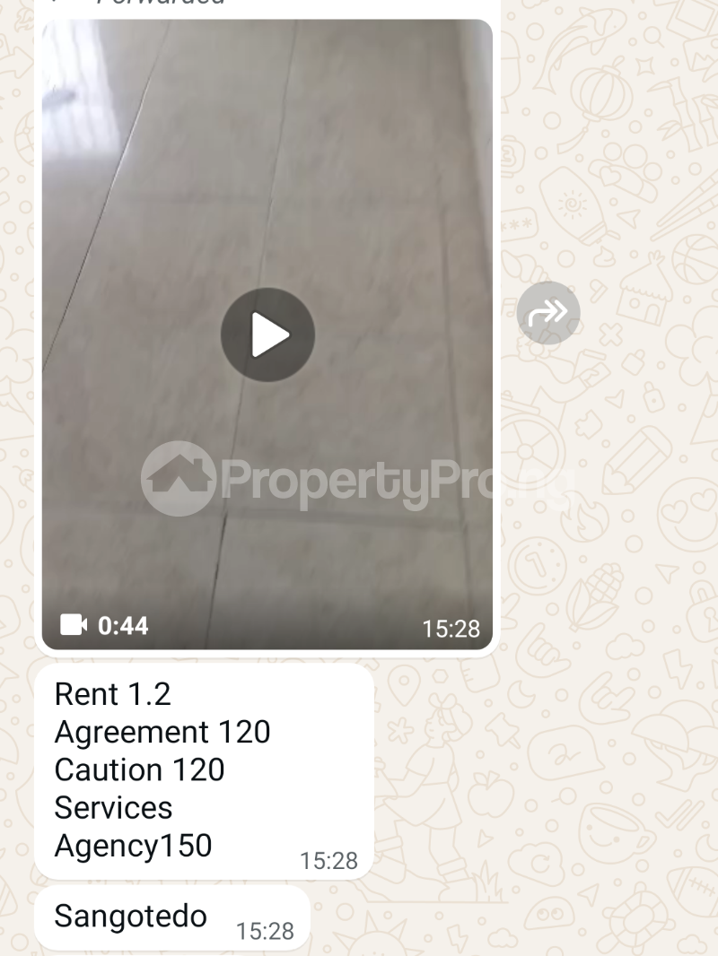 1 bedroom Flat / Apartment for rent Sangotedo Sangotedo Ajah Lagos