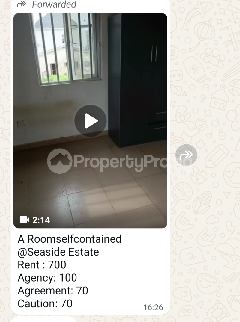 1 bedroom Flat / Apartment for rent Seaside Estate Badore Ajah Lagos