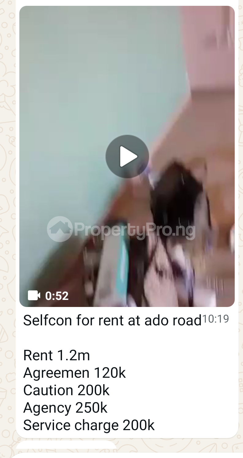 1 bedroom Flat / Apartment for rent Ado Ado Road Ajah Lagos