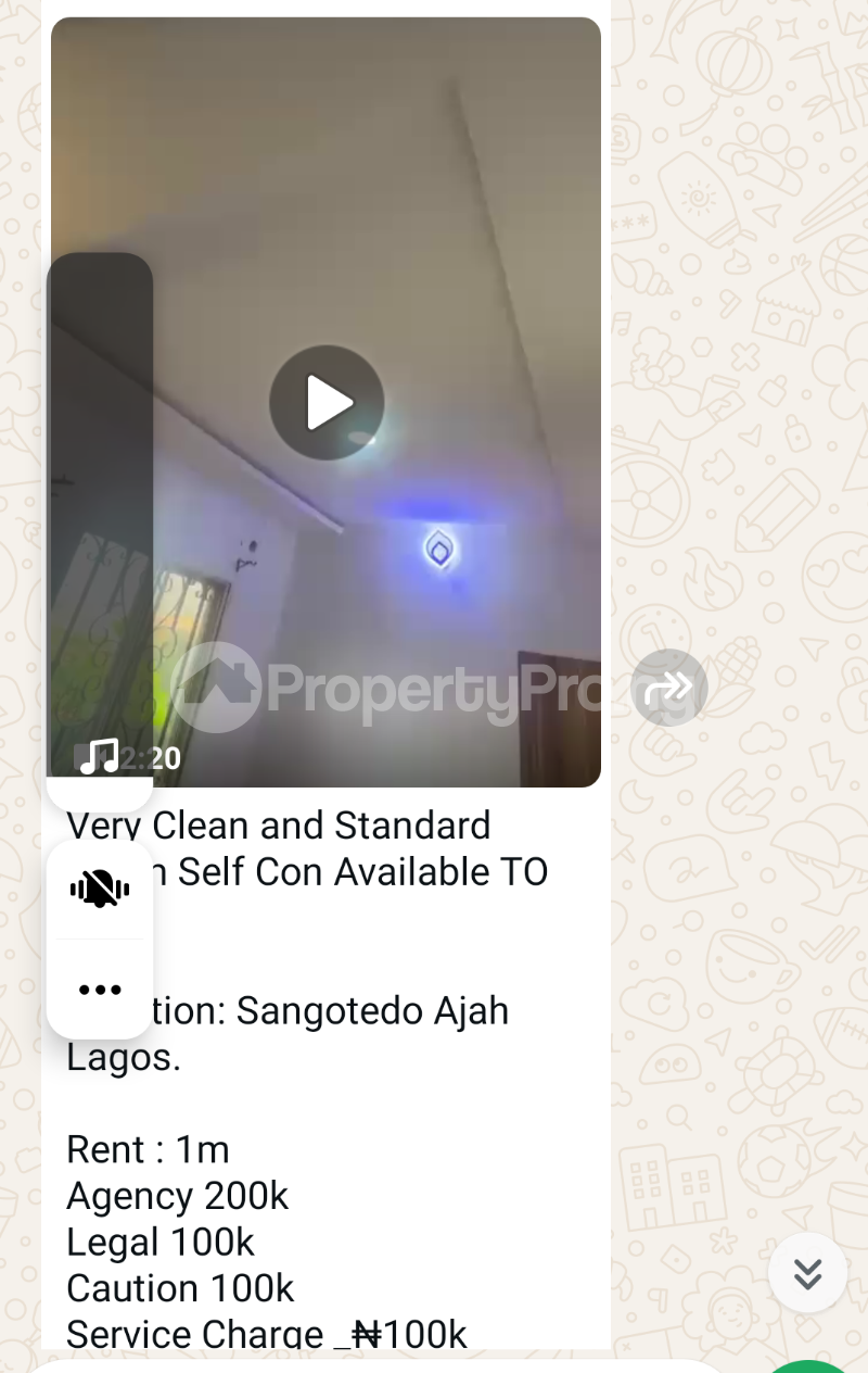 1 bedroom Flat / Apartment for rent Sangotedo Sangotedo Ajah Lagos