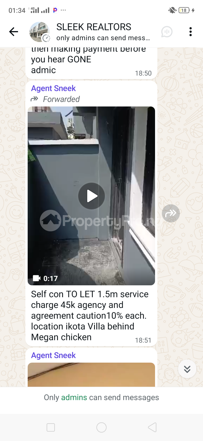 1 bedroom Flat / Apartment for rent Ikota Ikota Lekki Lagos