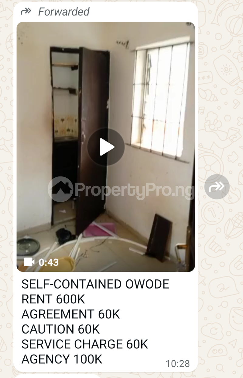1 bedroom Flat / Apartment for rent Owede Ado Ajah Lagos