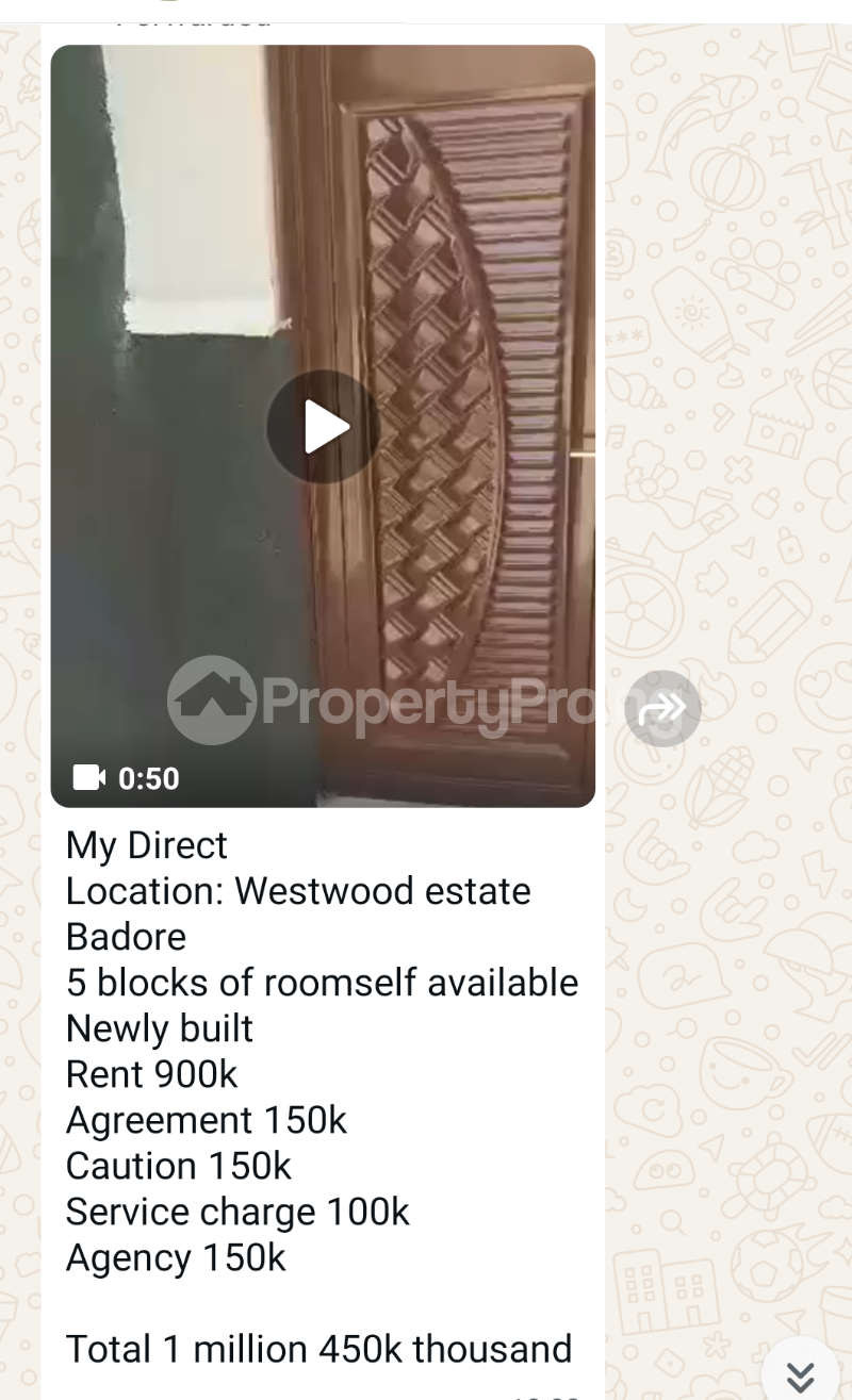 1 bedroom Flat / Apartment for rent Westwood Estate Badore Badore Ajah Lagos