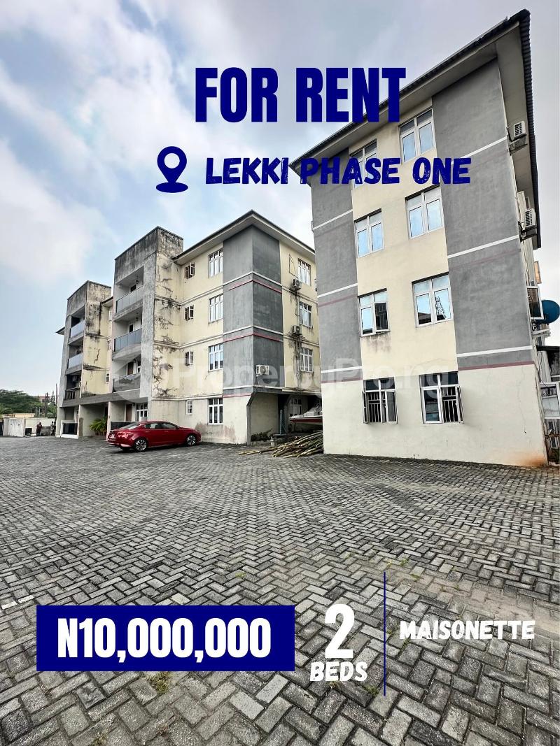 2 bedroom House for rent 2 Bedroom Maisonette For Rent Lekki Phase 1 Lekki Lagos