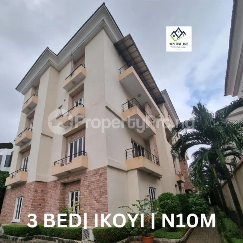 3 Bedroom House in Old Ikoyi Ikoyi Lagos House for rent in ikoyi