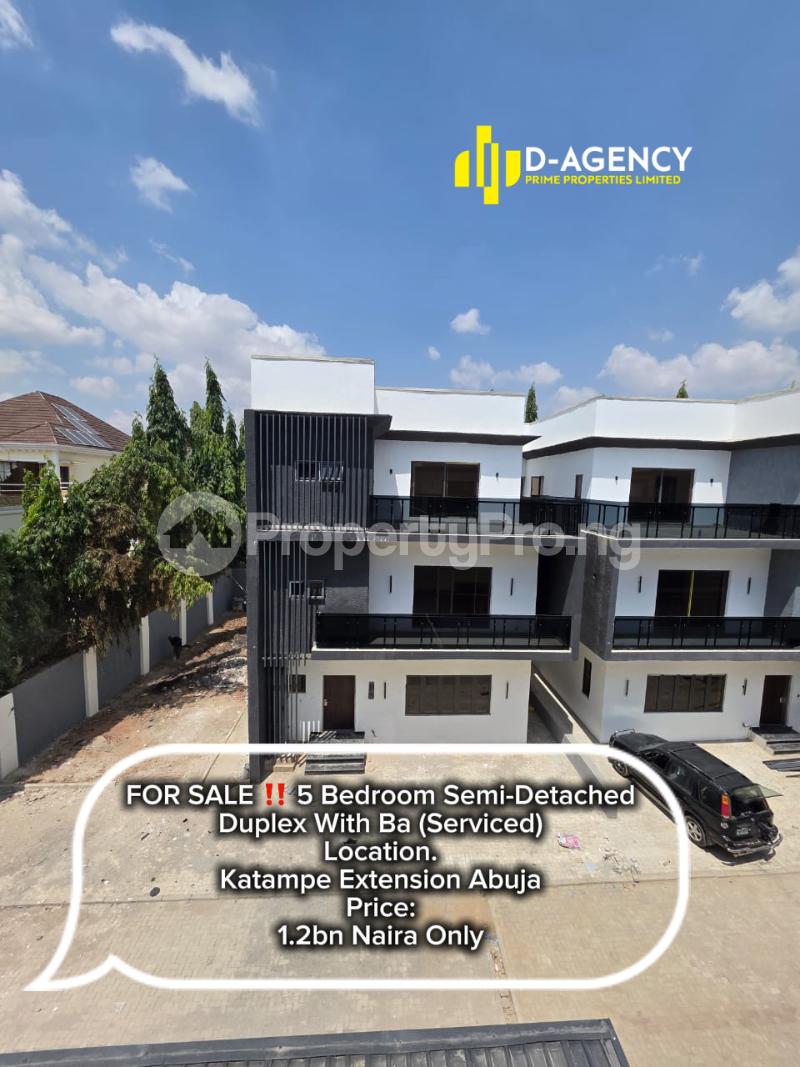 5 bedroom House for sale Katampe Extension Katampe Abuja