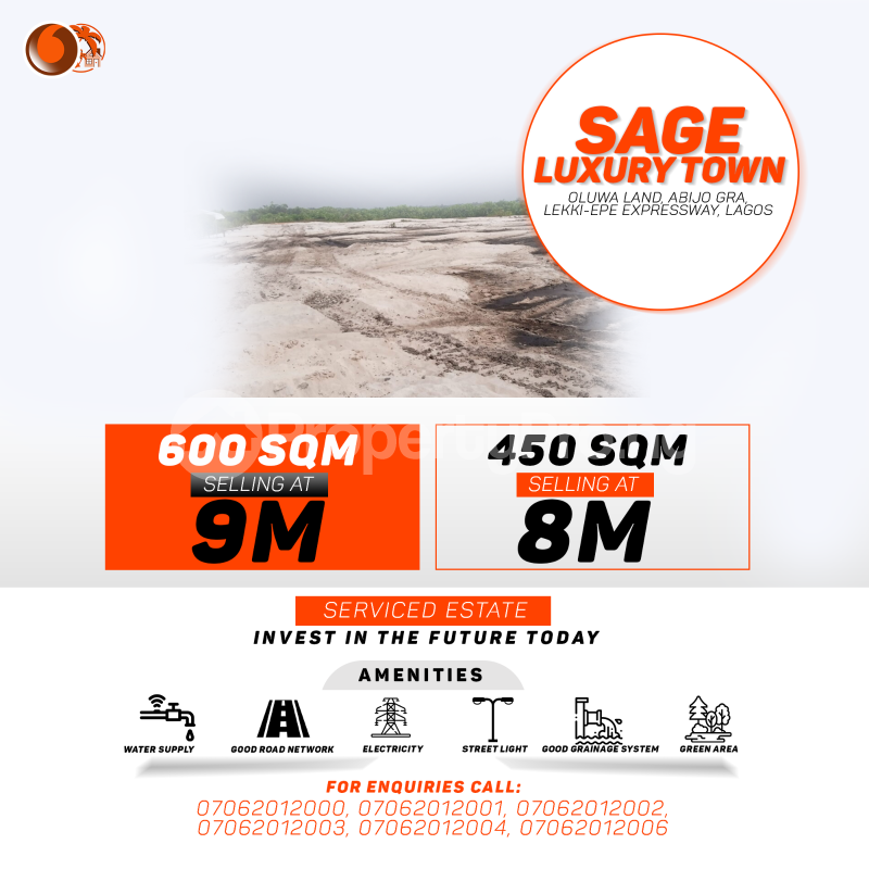 Land for sale Sage Luxury Town, Abijo Gra Abijo Ajah Lagos - 5
