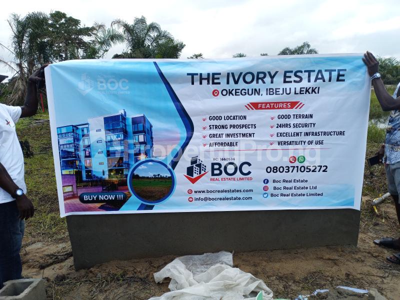 Land for sale The Ivory Estate Ikegun Ibeju-Lekki Lagos - 0