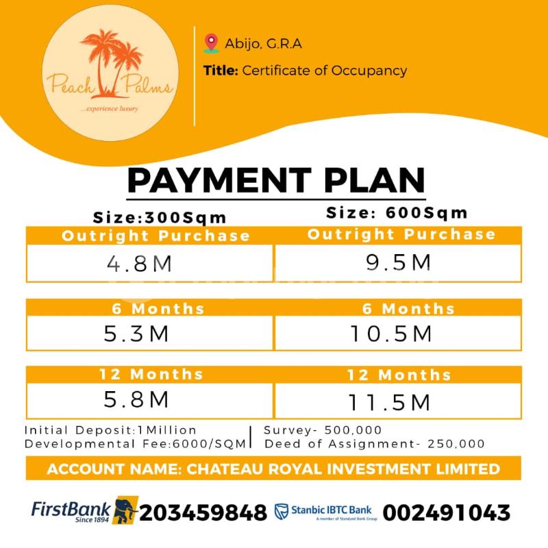 Land for sale Abijo Gra Abijo Ajah Lagos