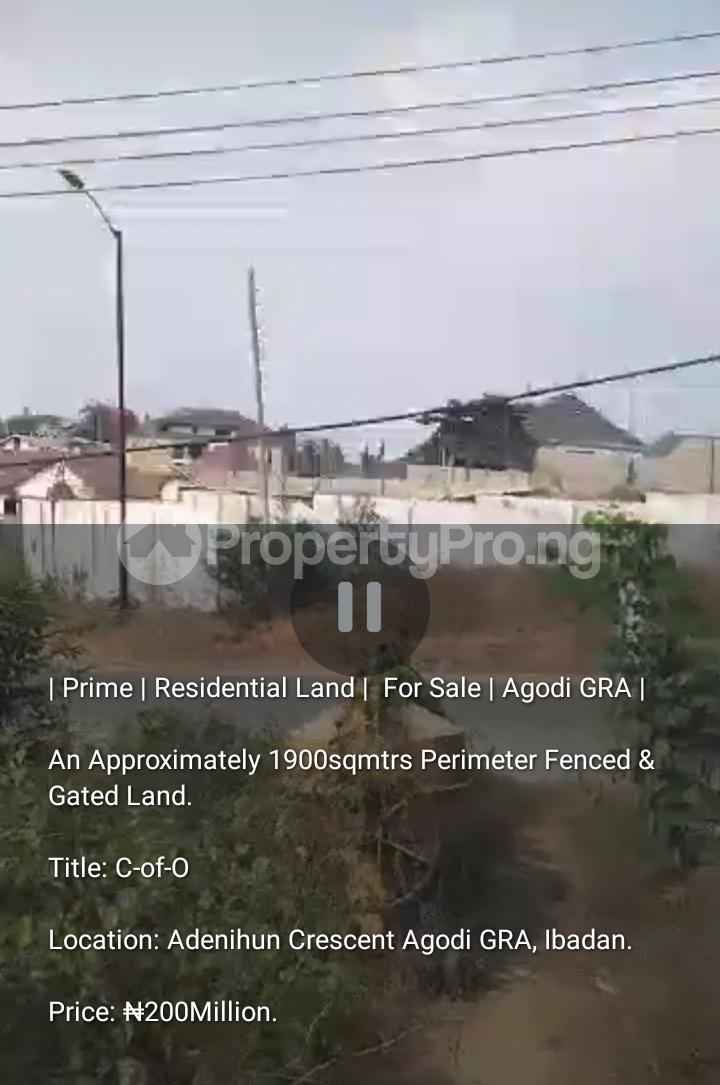 Land for sale Agodi Ibadan Oyo