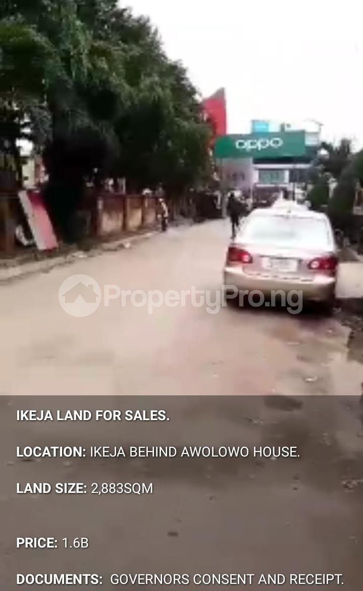 Land for sale Awolowo Way Ikeja Lagos Awolowo way Ikeja Lagos - 0