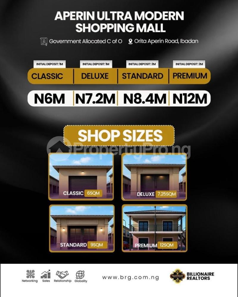 Commercial Property for sale Ultra Modern Shopping Mall Aperin Ibadan Oyo