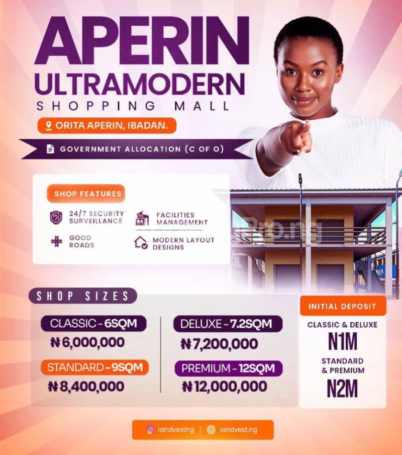 Commercial Property for sale Orita Aperin Ibadan north west Ibadan Oyo