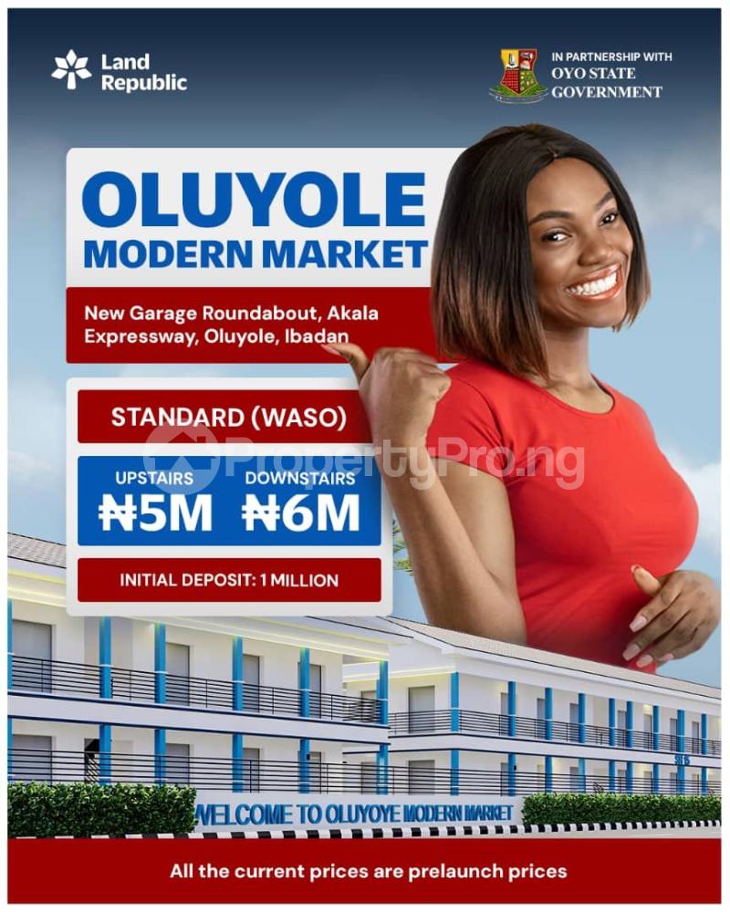 Commercial Property for sale New Garage Akala Express Ibadan Oyo