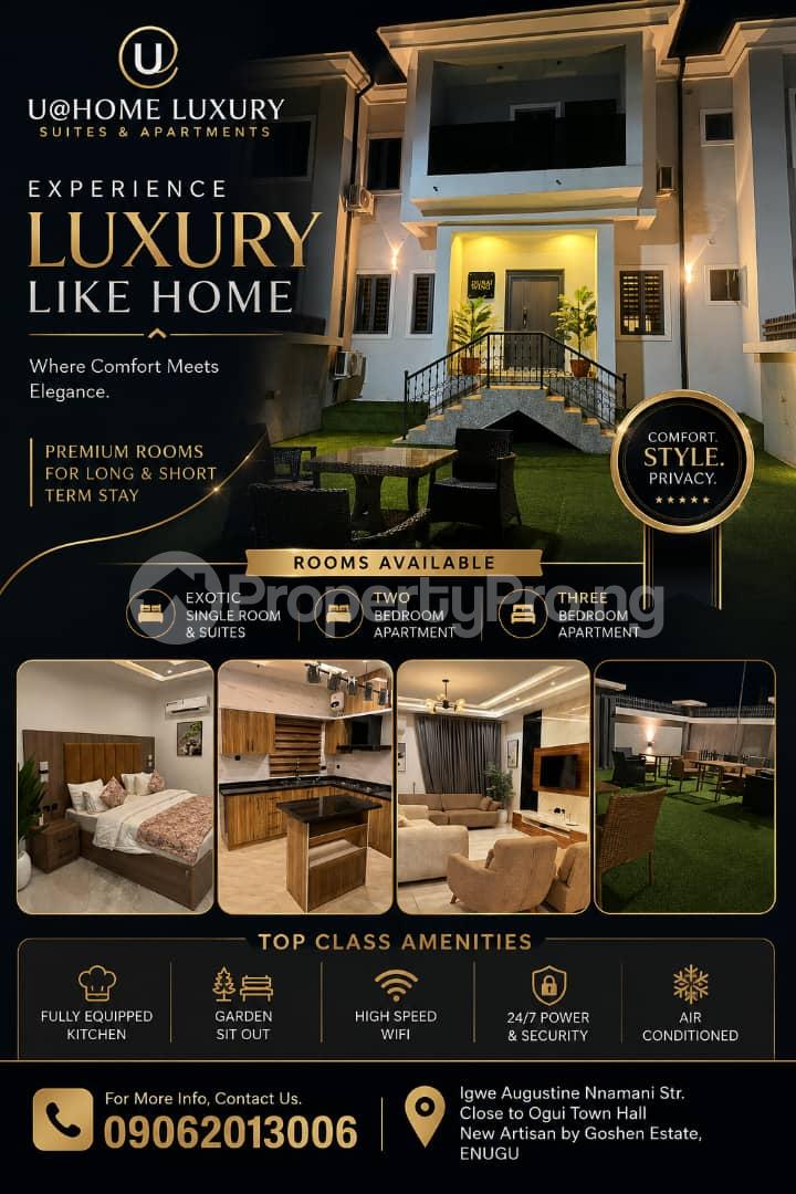 1 bedroom Commercial Property for shortlet Goshen Road, Premier Layout Independence Layout 2 Enugu Enugu