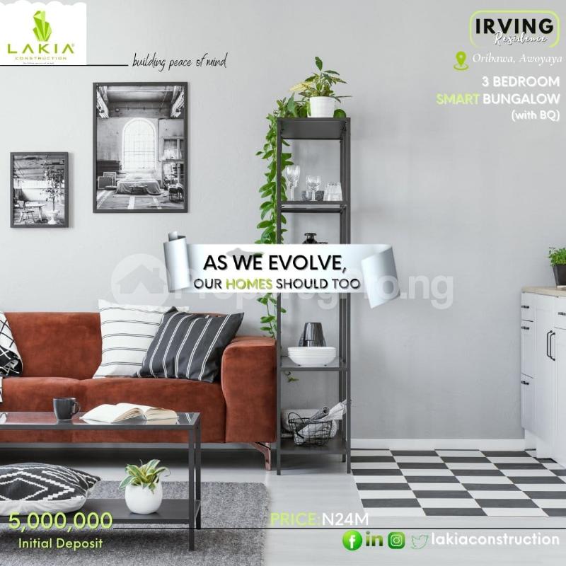 3 bedroom House for sale Oribanwa, 5 Minutes From Mayfair Gardens Awoyaya Ajah Lagos