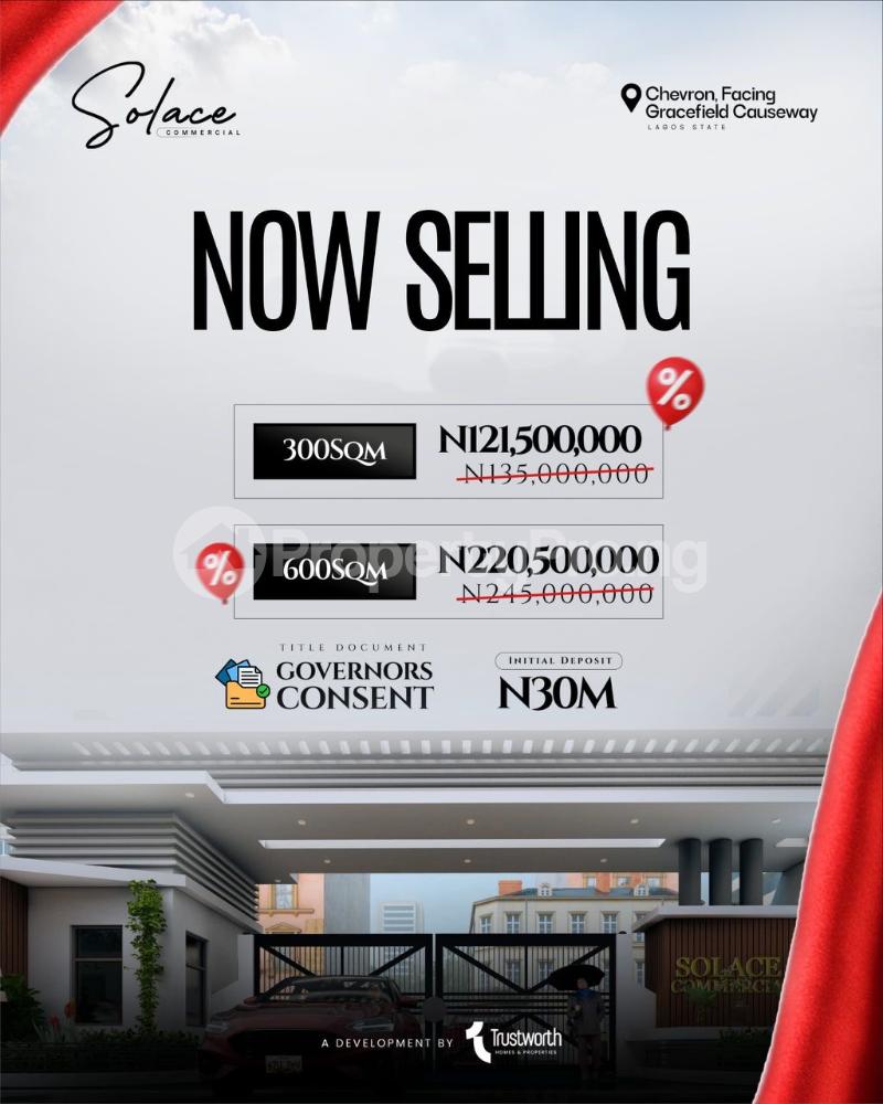 Land for sale Trusthworth|lekki Conversation Centre Chevron Lekki Lagos