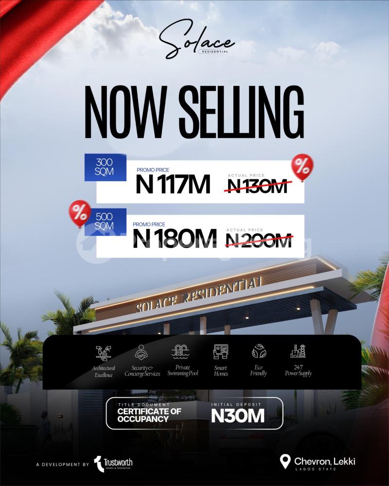 Land for sale Trusthworth |lekki Expressway Chevron Lekki Lagos