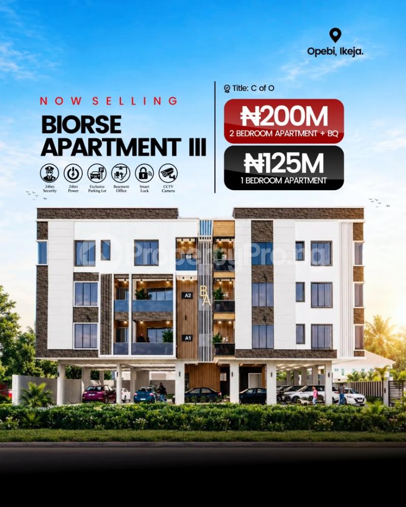 2 bedroom Flat / Apartment for sale Opebi Ikeja Lagos