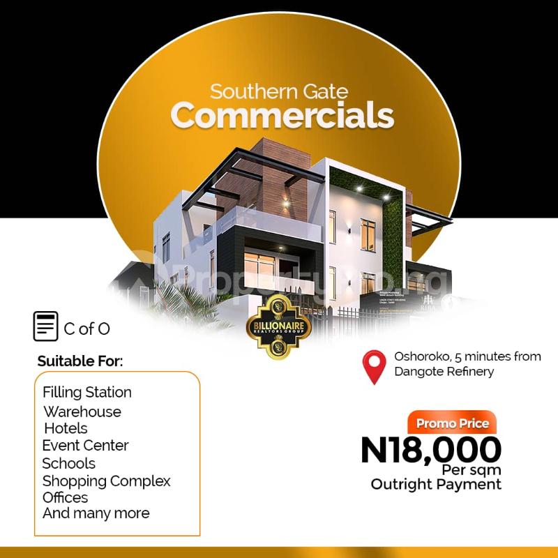 Land for sale Free Trade Zone Ibeju-Lekki Lagos