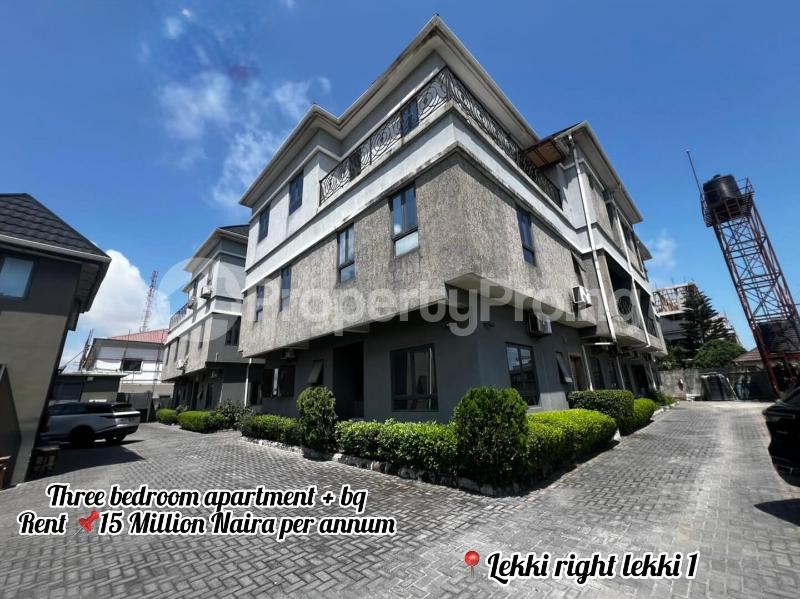 3 bedroom Flat / Apartment for rent Lekki Right Hand Side ONIRU Victoria Island Lagos - 0