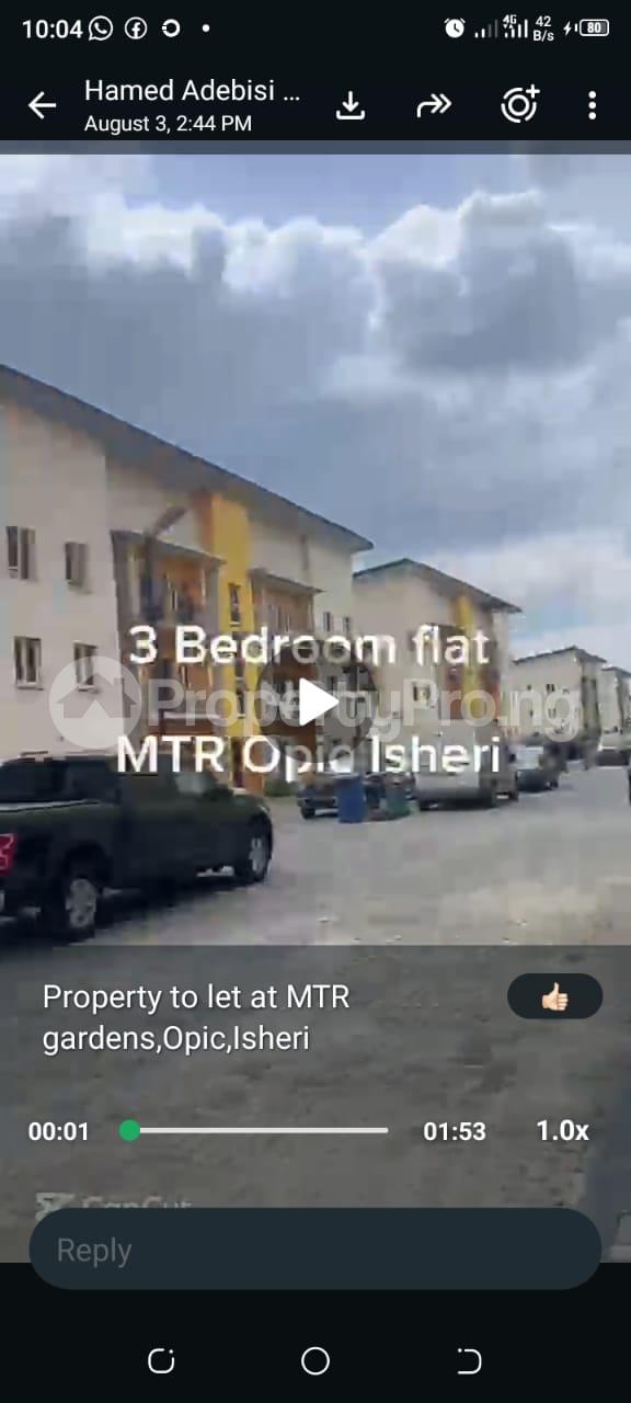 3 bedroom Flat / Apartment for rent Isheri Alausa Ikeja Lagos