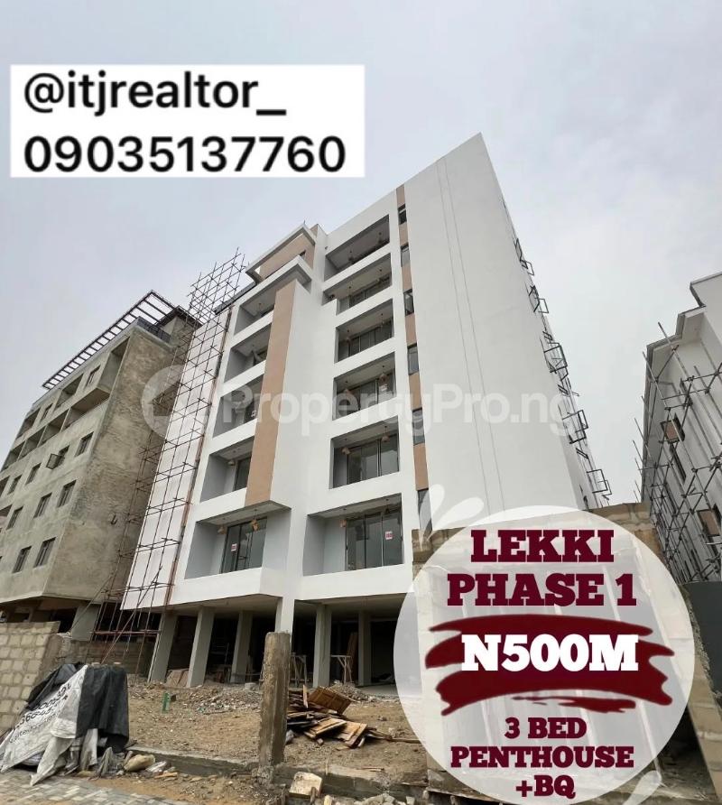 3 bedroom House for sale Lekki Phase 1 Lekki Lagos