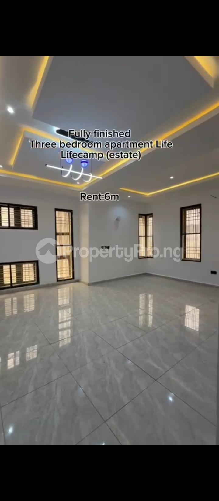 3 bedroom House for rent Life Camp In An Estate Life Camp Abuja