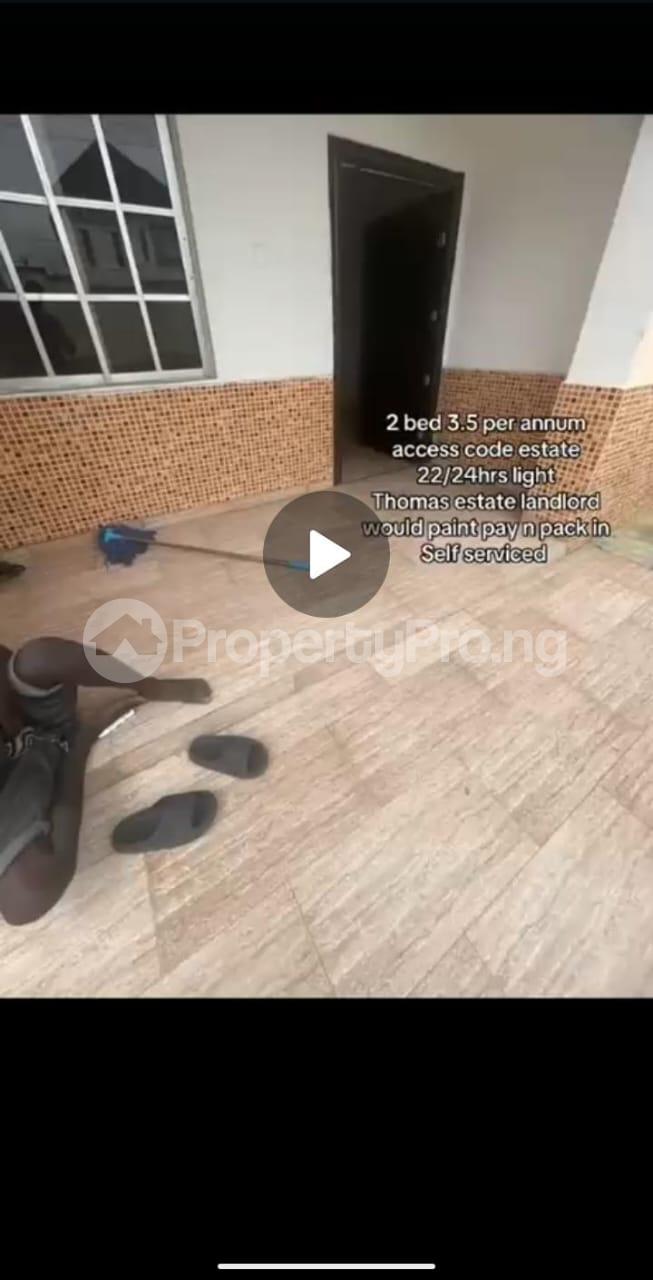 Flat / Apartment for rent Call/code To Access Estates Thomas Estates Ajah Lagos Thomas estate Ajah Lagos