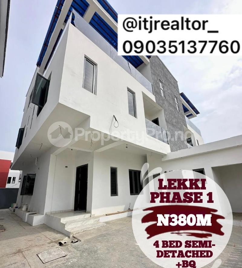 4 bedroom House for sale Lekki Phase 1 Lekki Lagos